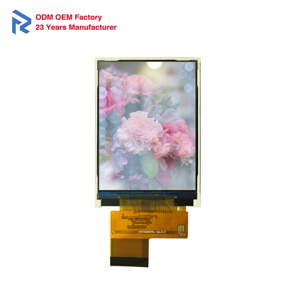 3.2 Inch RGB Interface MCU(P) TFT LCD Display Screen with 240x320 Resolution RTP/CTP Touch Panel Support for Modules & Displays