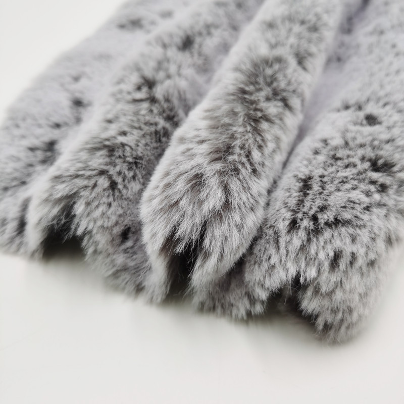 High Quality Fur Fake Custom Polyester Artificial Fur Fabric Imitation Faux Rabbit Fur