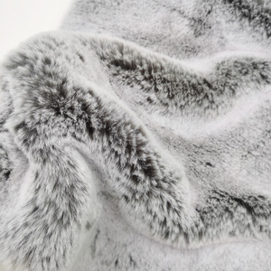 High Quality Fur Fake Custom Polyester Artificial Fur Fabric Imitation Faux Rabbit Fur