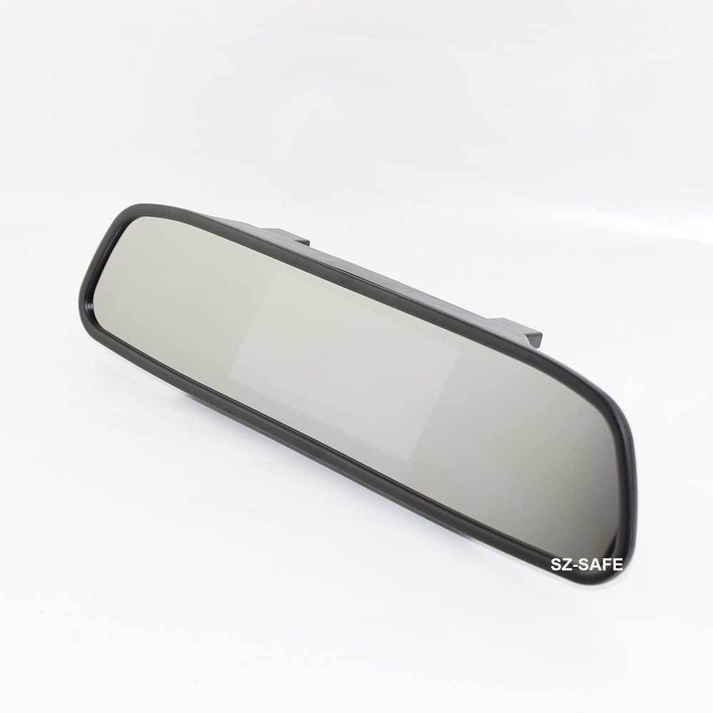 High quality HD 4.3 inch rear view mirror car monitor with tft lcd display