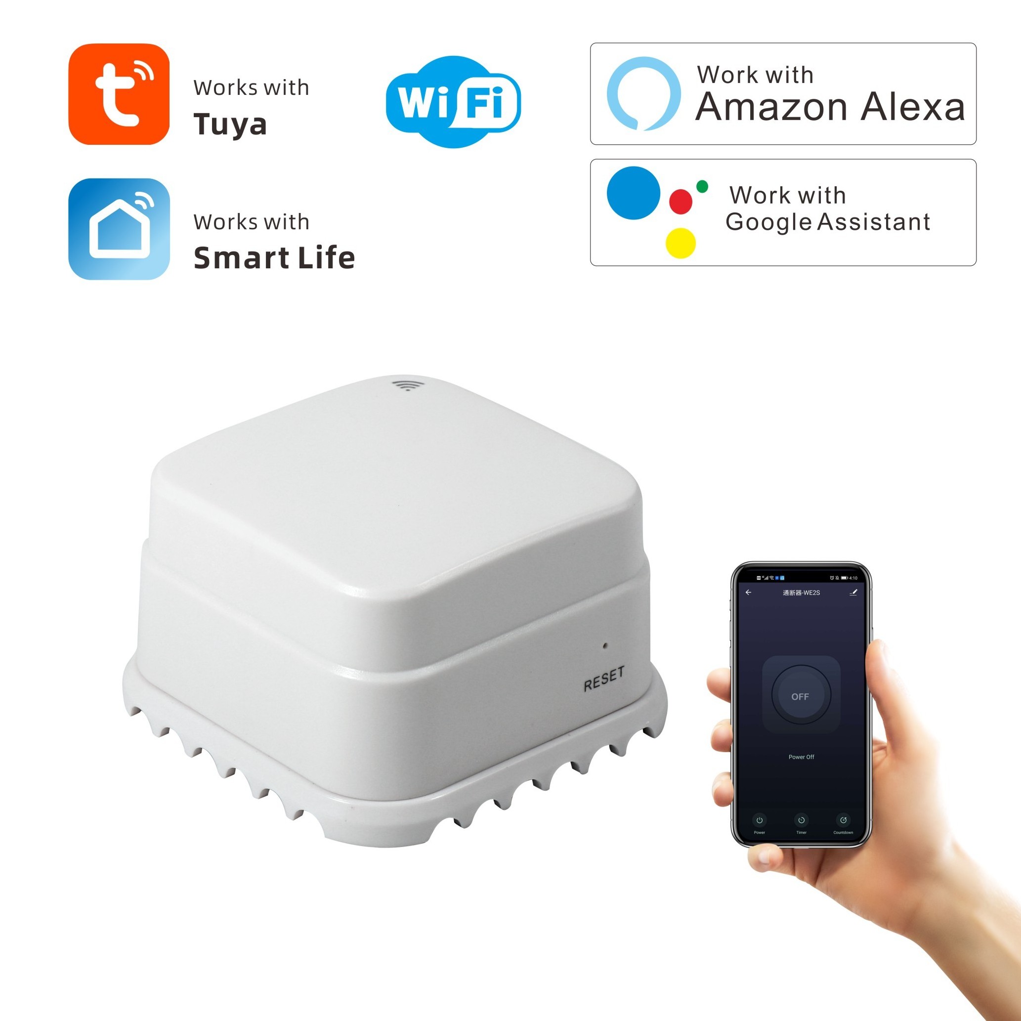 Best Smart Home Tuya Wireless WiFi Water Leak Flow Detector For Household Use Mobile monitoring