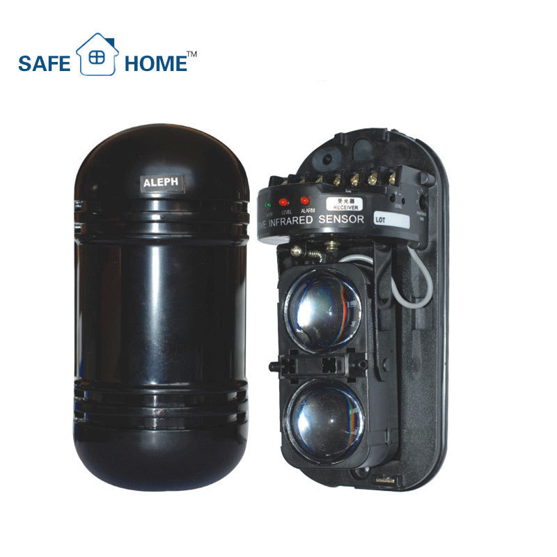 Home surveillance Outdoor active infrared beam sensor for perimeter alarm