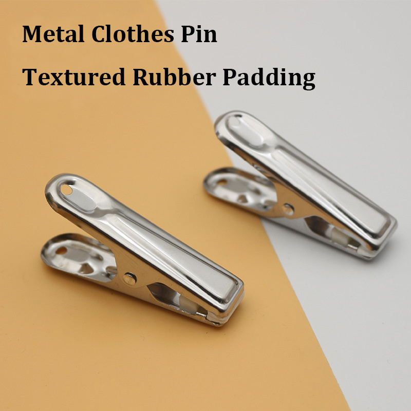 Multipurpose Metal Clothes Pin Clothesline Laundry Clips Stainless Steel Clothes Pegs Clothespins Hanger Clips