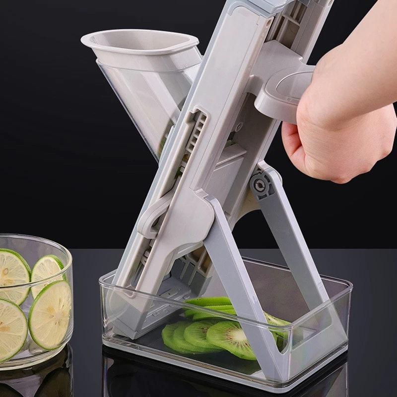 Manual Mandolin Vegetable Slicer Cutter Safe Food Chopper Potato Slicer Machine Hand Held Food Chopper