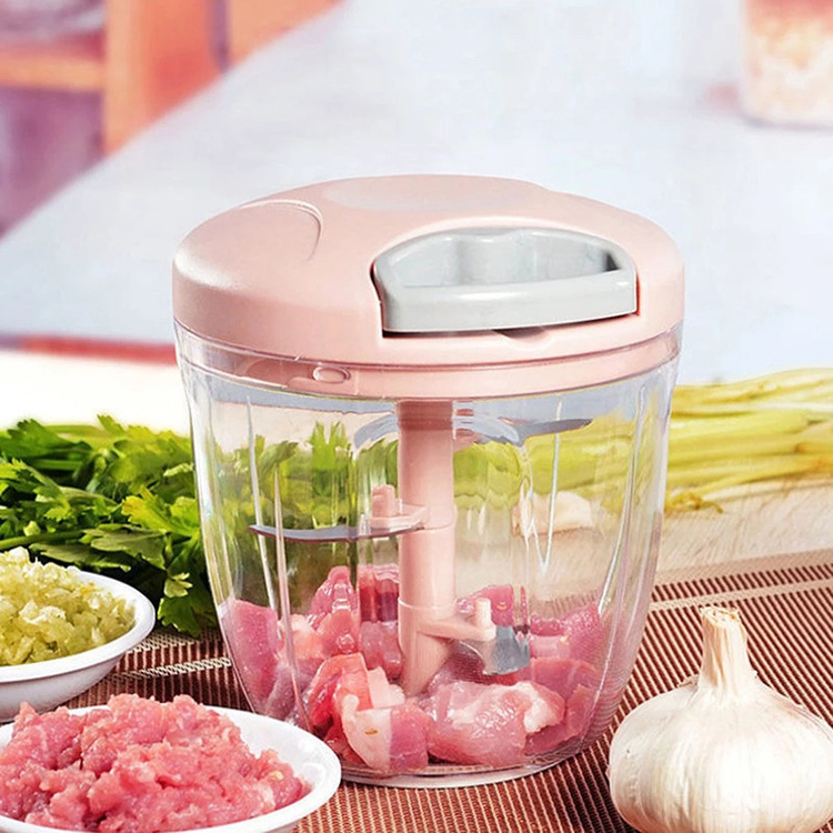 Vegetable Fruits Nuts Onions Chopper Hand Pull Mincer Blender Mixer  Manual Food Processor Speedy Chopper