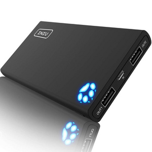 Hot sell INIU Dual 2 USB power bank , fast Flashlight power bank supply , smartphone portable battery charger