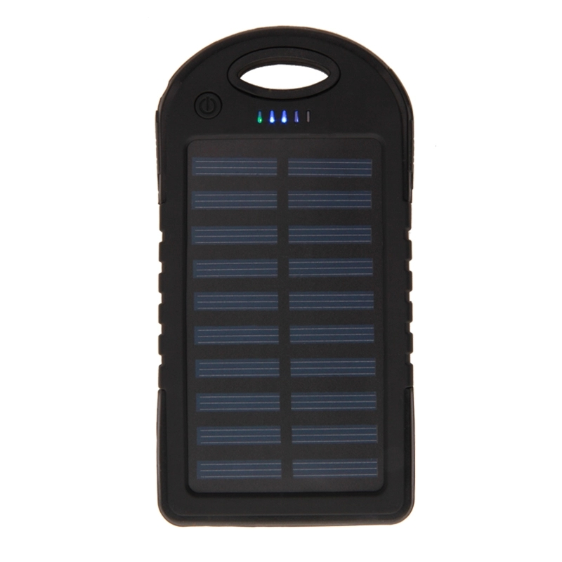 2021 Outdoor 3000mah/5000mah Solar Powerbank 2USB charging ports for All Smartphone Portable Cell Phone Battery Charger