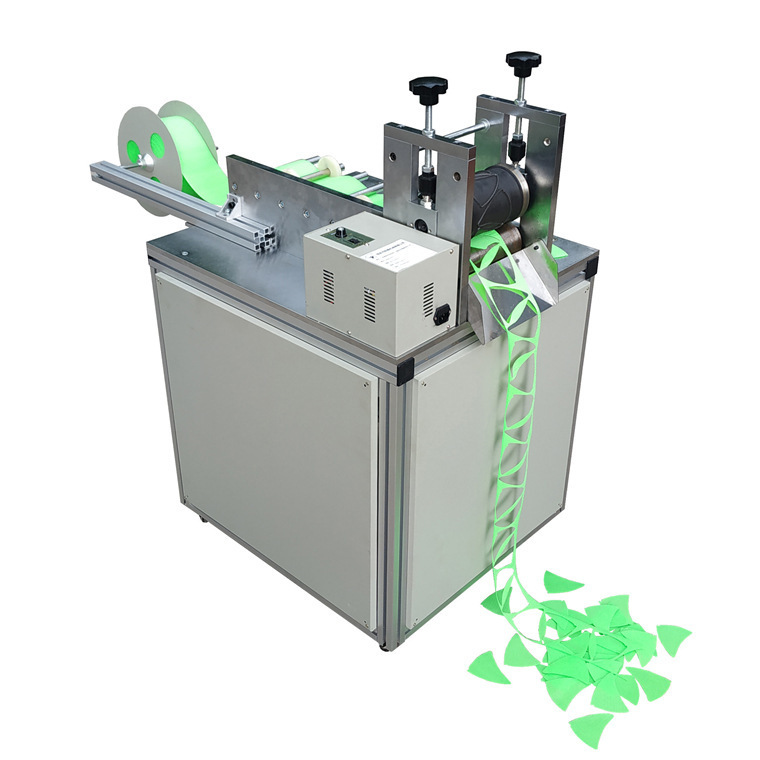 Automatic Woven Fabric Tape Cutting Machine in Various Shape