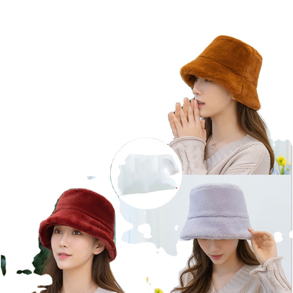 Wholesale fashion woman Red rasta hats for winter Reversible bucket hat with cheap price