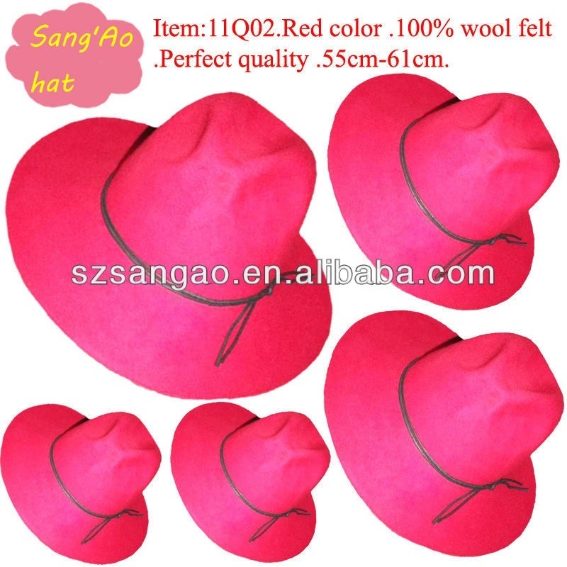 Wholesale fashion woman Red rasta hats for winter Reversible bucket hat with cheap price