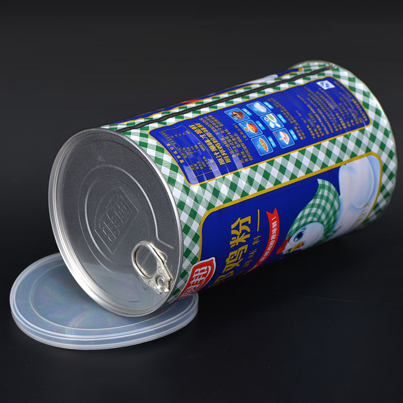 Food Grade Factory Wholesale Tinplate Metal Tin Can for Flavoring