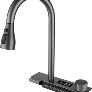 Kitchen Faucet With Pull Down Sprayer High Arc Single With Temperature Display,Raindance Waterfall Kitchen