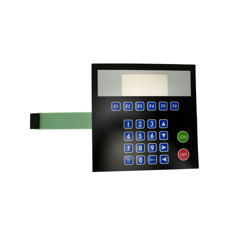 China High Quality Silver Ink Printing on PET Material Good Looking Metal Dome Membrane Switch Keypad & Keyboard