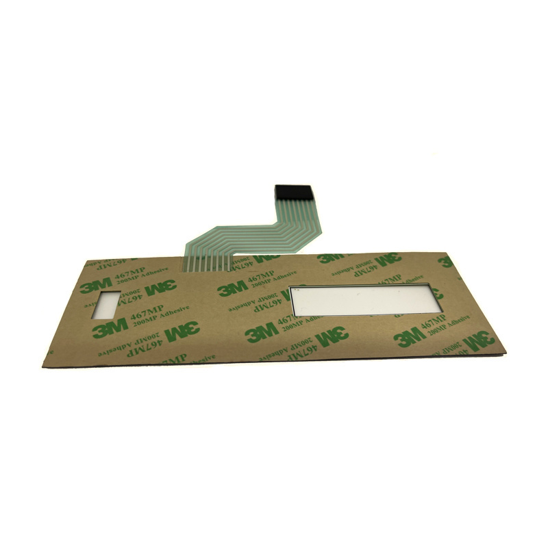 Customized 2-Button Membrane Switch with Rubber Keypad Buttons Graphic ...