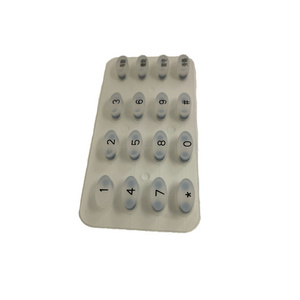 Customized Laser Carving Silicone Keypad for Calculators Premium Keyboards & Keypads