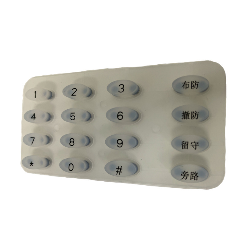 Customized Laser Carving Silicone Keypad for Calculators Premium Keyboards & Keypads