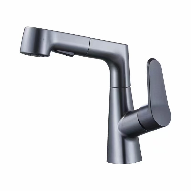 Top Mixer Black Bathroom Wash Bath Mixer Waterfall Sink Faucet Flexible Basin Shower Faucets