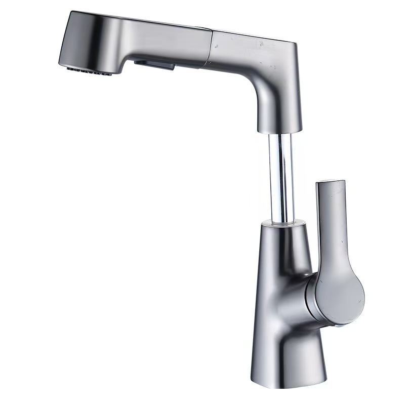 Top Mixer Black Bathroom Wash Bath Mixer Waterfall Sink Faucet Flexible Basin Shower Faucets