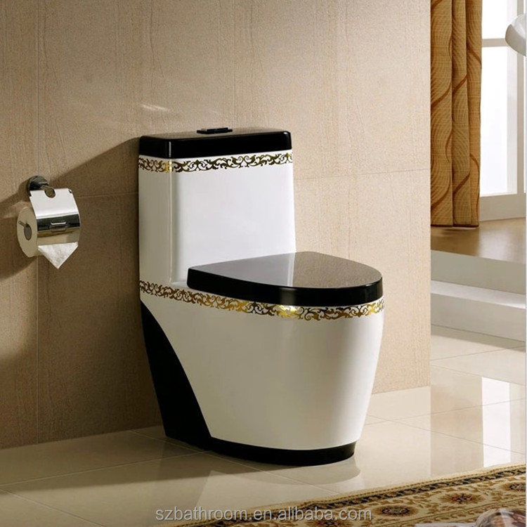 European Standard Style Gold Color Hot selling toilet