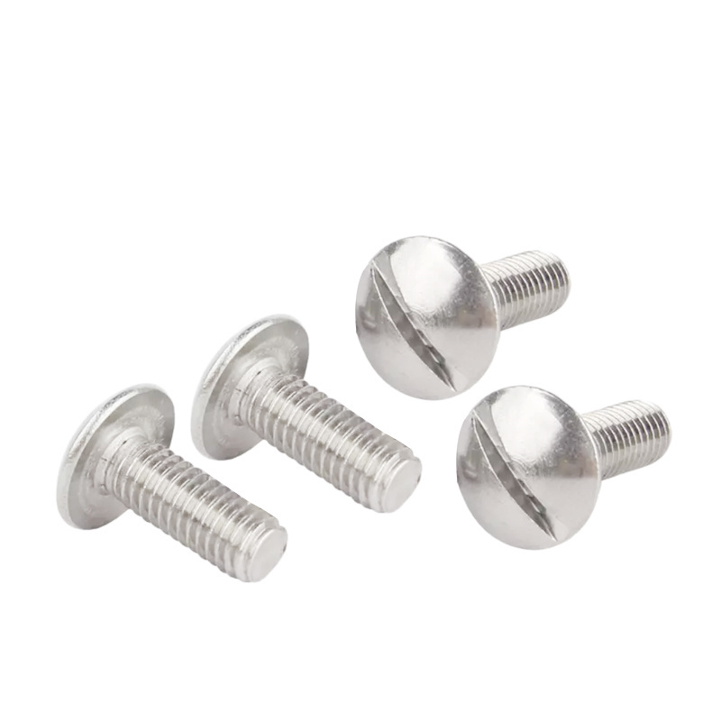 Sunpoint  ISO1580/JISB1101T Stainless Steel 304 Mushroom Umbrella Slotted Truss Head slotted screw Machine Screws