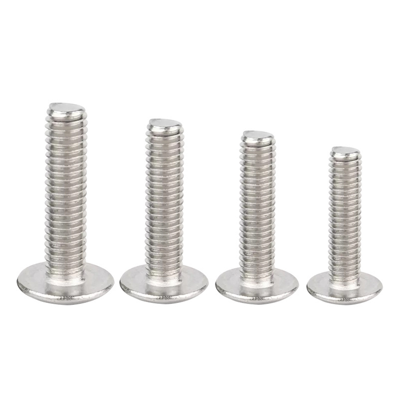 Sunpoint  ISO1580/JISB1101T Stainless Steel 304 Mushroom Umbrella Slotted Truss Head slotted screw Machine Screws