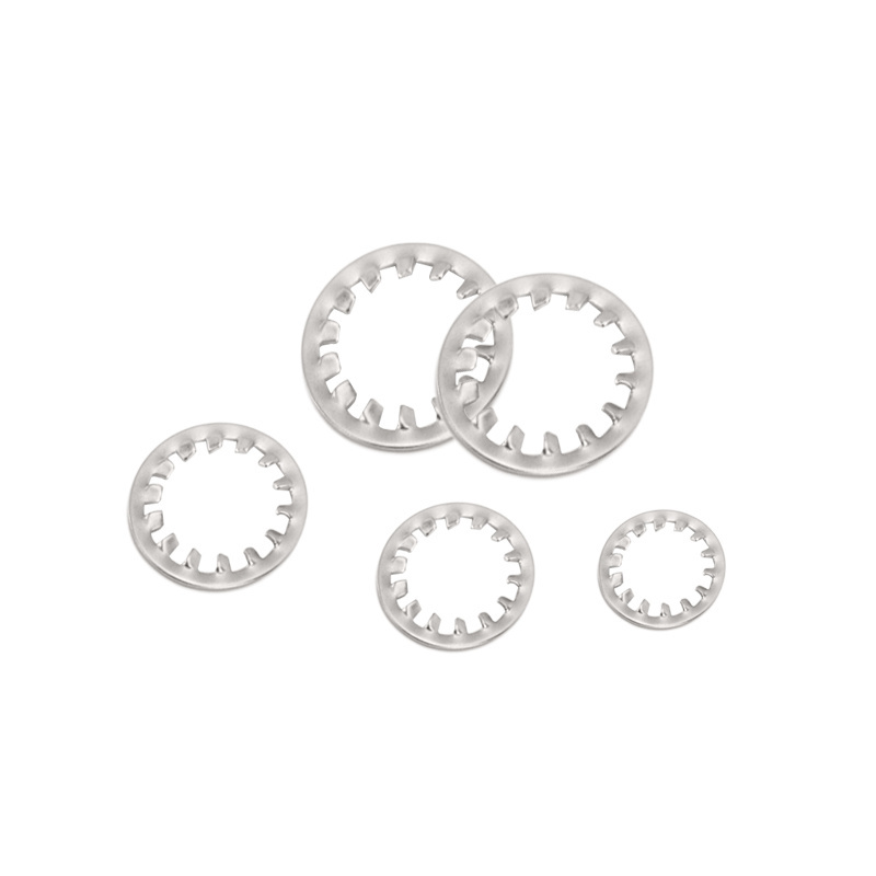 DIN6797J Stainless Steel Tooth Lock Washer M3 M4 M5 M6 M8 M10 Internal Toothed Star Lock Washer