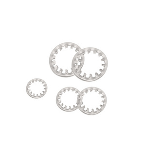 DIN6797J Stainless Steel Tooth Lock Washer M3 M4 M5 M6 M8 M10 Internal Toothed Star Lock Washer