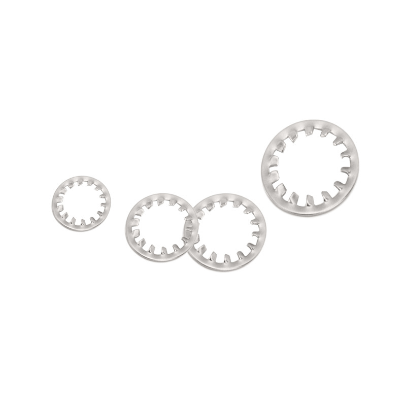 DIN6797J Stainless Steel Tooth Lock Washer M3 M4 M5 M6 M8 M10 Internal Toothed Star Lock Washer