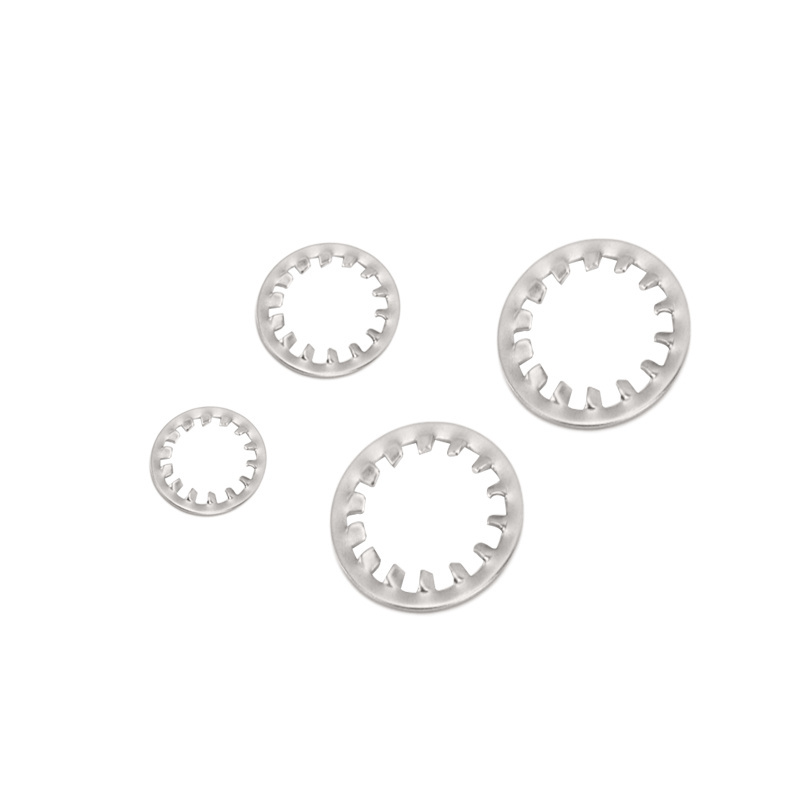 DIN6797J Stainless Steel Tooth Lock Washer M3 M4 M5 M6 M8 M10 Internal Toothed Star Lock Washer