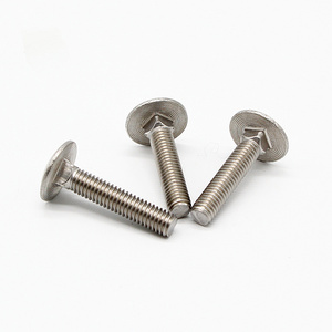 square hole with round head zinc plating din603 carriage bolt