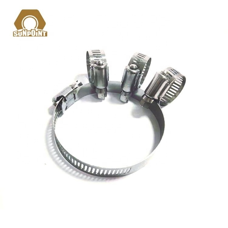 DIN3017 China mini/small hose clip quick lock 4mm american spring hose clamp 4mm stainless steel