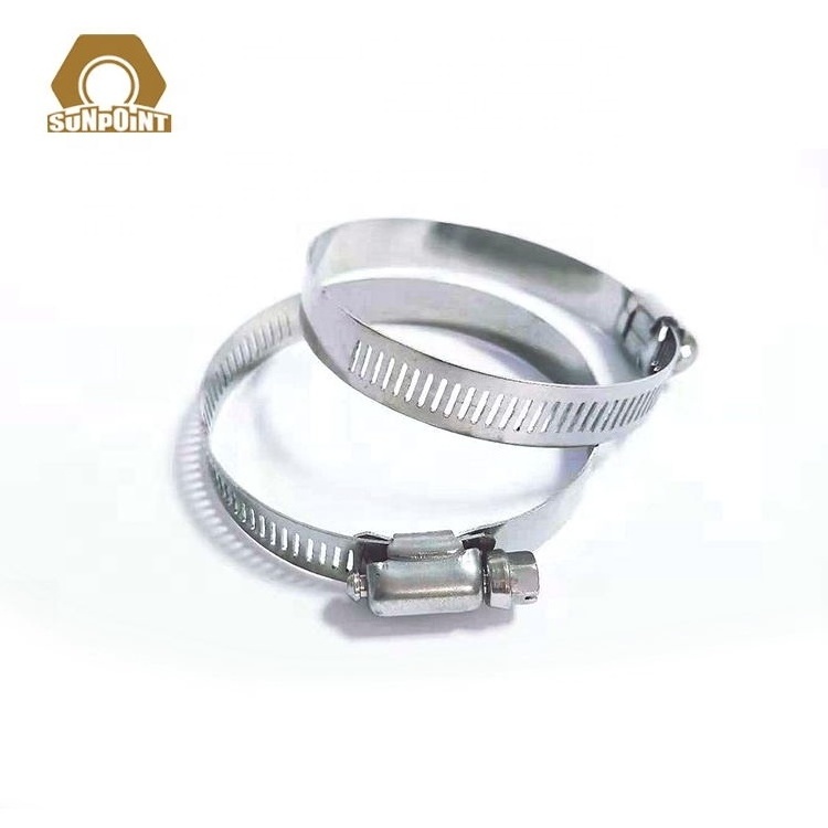 DIN3017 China mini/small hose clip quick lock 4mm american spring hose clamp 4mm stainless steel