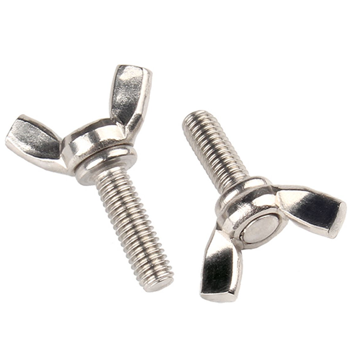 Sunpoint bolts manufactures suppliers 304 stainless bolt and wing nut eye m5 butterfly toggle bolt