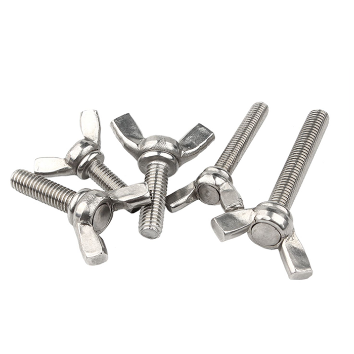 Sunpoint bolts manufactures suppliers 304 stainless bolt and wing nut eye m5 butterfly toggle bolt