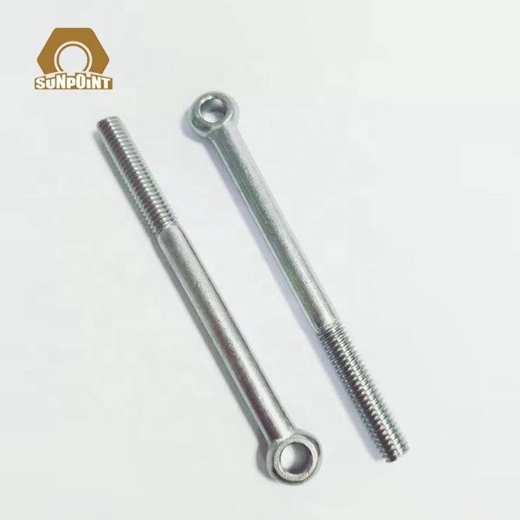 DIN580 M16 stainless steel 90 degree lifting eye bolts