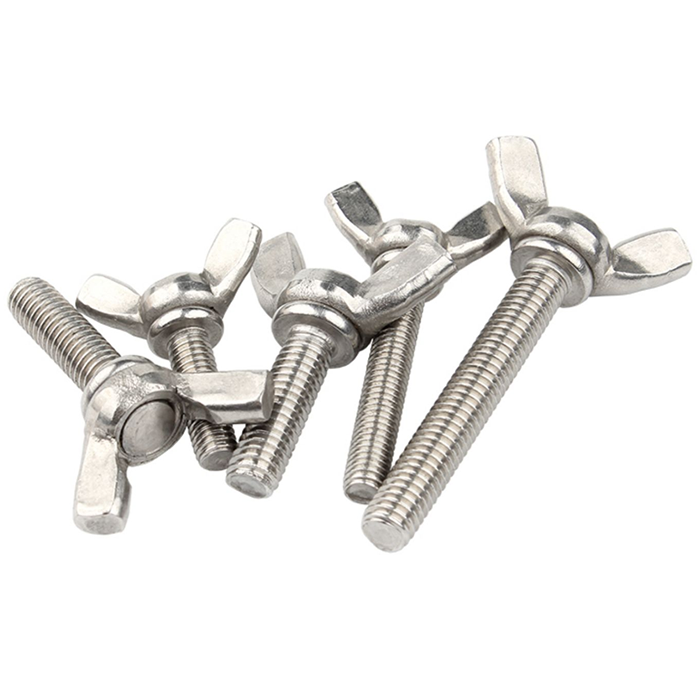 Sunpoint bolts manufactures suppliers 304 stainless bolt and wing nut eye m5 butterfly toggle bolt