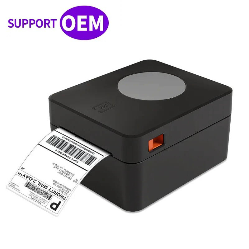 4 Inch USB LAN BT 110mm Waybill 100X150 Inkless Direct Adhesive Sticker Wireless Thermal Label Printer Roll Paper 4X6 Wifi