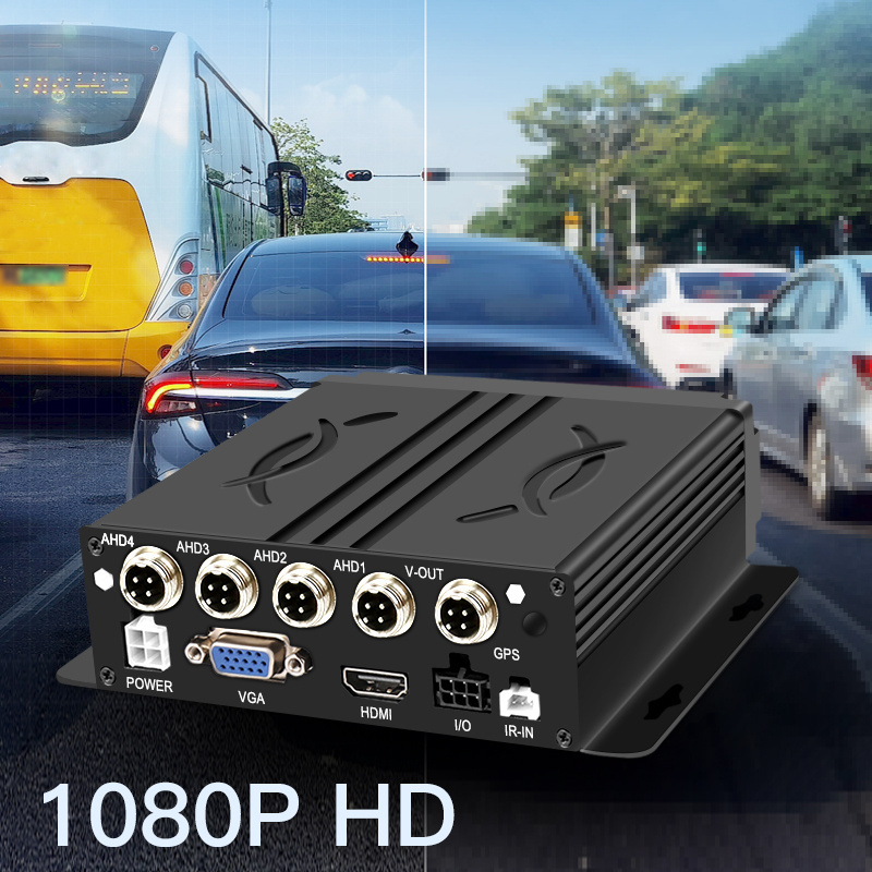 CCT 4 Channel SDD Local Truck MDVR Car Black Box H.264 1080P Video Recording CCTV DVR for Heavy Vehicles