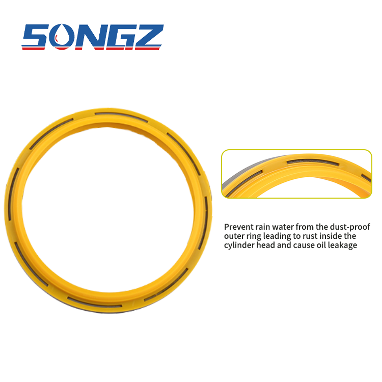 DKB DKBI  Seals for Excavator Hydraulic Cylinder Seal Kits PU size 75*89*8/11  Wiper dust-proof oil seal