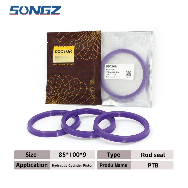 Hydraulic Rod Seal 110*130*10 Arm Boom Bucket Cylinder Main Seal for Excavator PTB Oil Seal Repair Kits