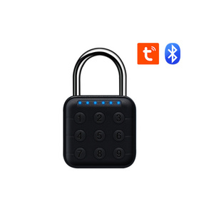 Factory Selling Tuya Ble  Keyless Gym Sport Locker Safety Code Lock Padlocks  6 Digit Combination Password Padlocks