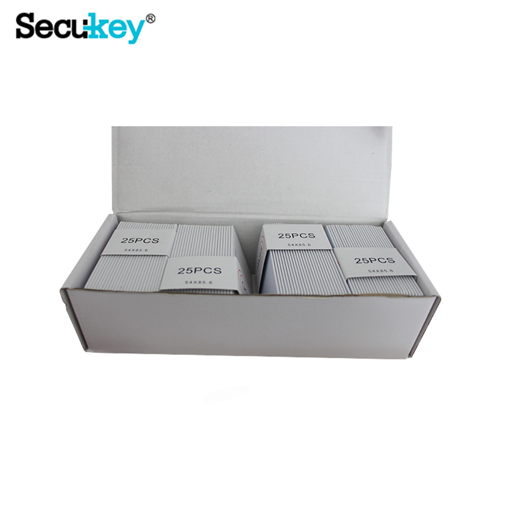 Secukey Printable White Blank EM card EM4100 TK4100 proximity 125khz LF rfid cards