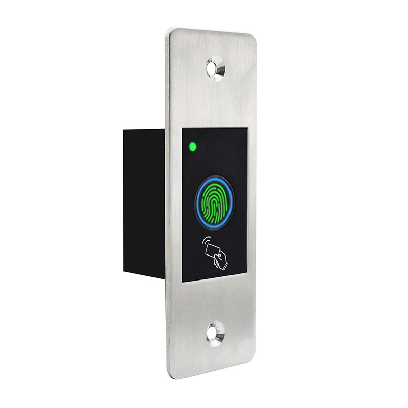 Secukey IP66 Waterproof Flush-mounted Fingerprint Biometric Lock Access Control Card Reader for Elevator