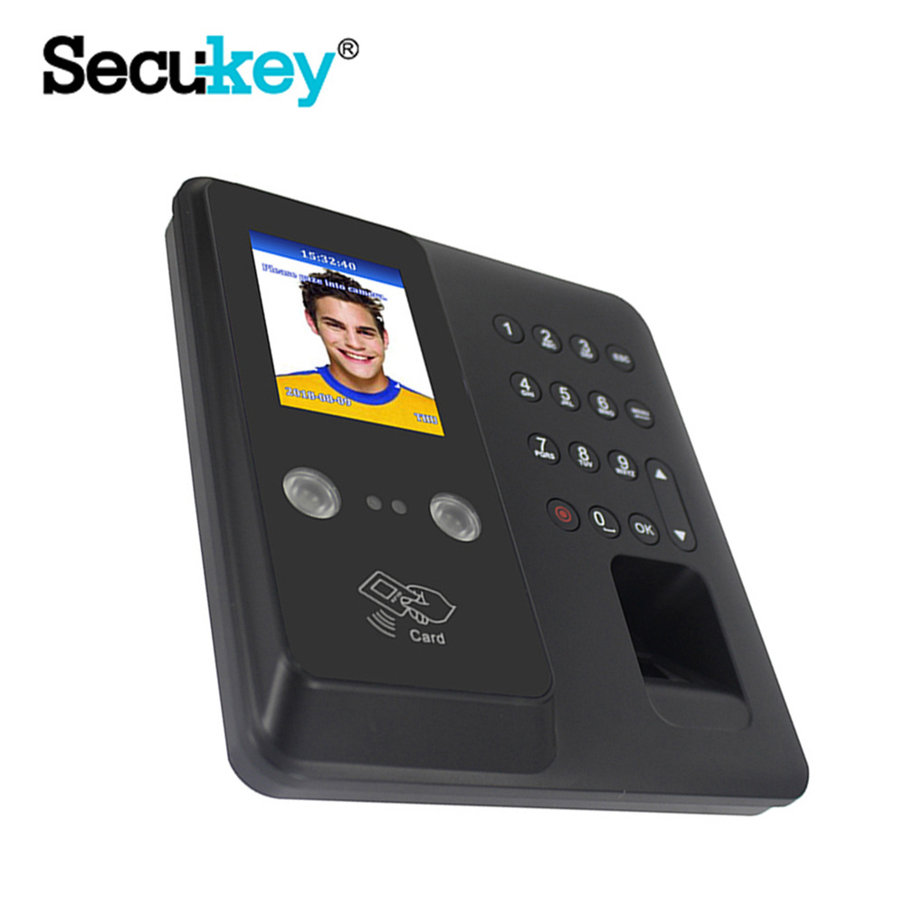 Secukey F12 Biometric Fingerprint and Face Time Attendance System Time Recording Machine