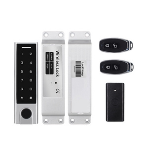 Secukey WS2 DIY Fingerprint Lock Kit IP65 Wireless Lock Fingerprint Keypad Remote Transmitter