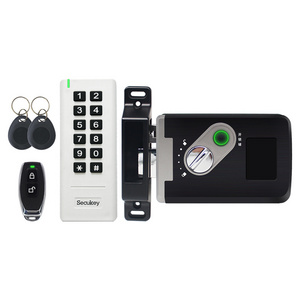 Wireless DIY Lock Kit includes Wireless Keypad+ Wireless Lock + 1pc Remote Transmitter + 2pcs RFID Tags