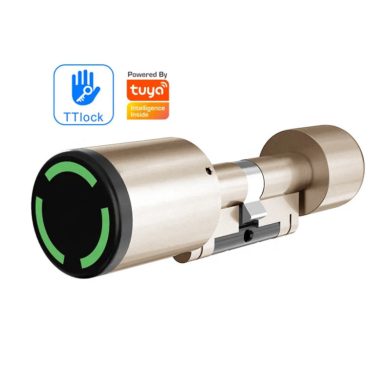 Euro Profile IP65 Keyless Smart Cylinder Lock TTlock Tuya Standard Electronic Door Lock Cylinder