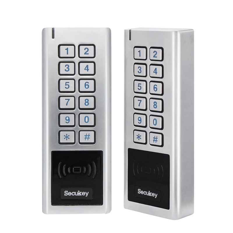 Secukey Wireless Kit Metal Wireless Keypad+Wireless Bolt Lock+2 pcs Remote Transmitters+5pcs Keyfobs