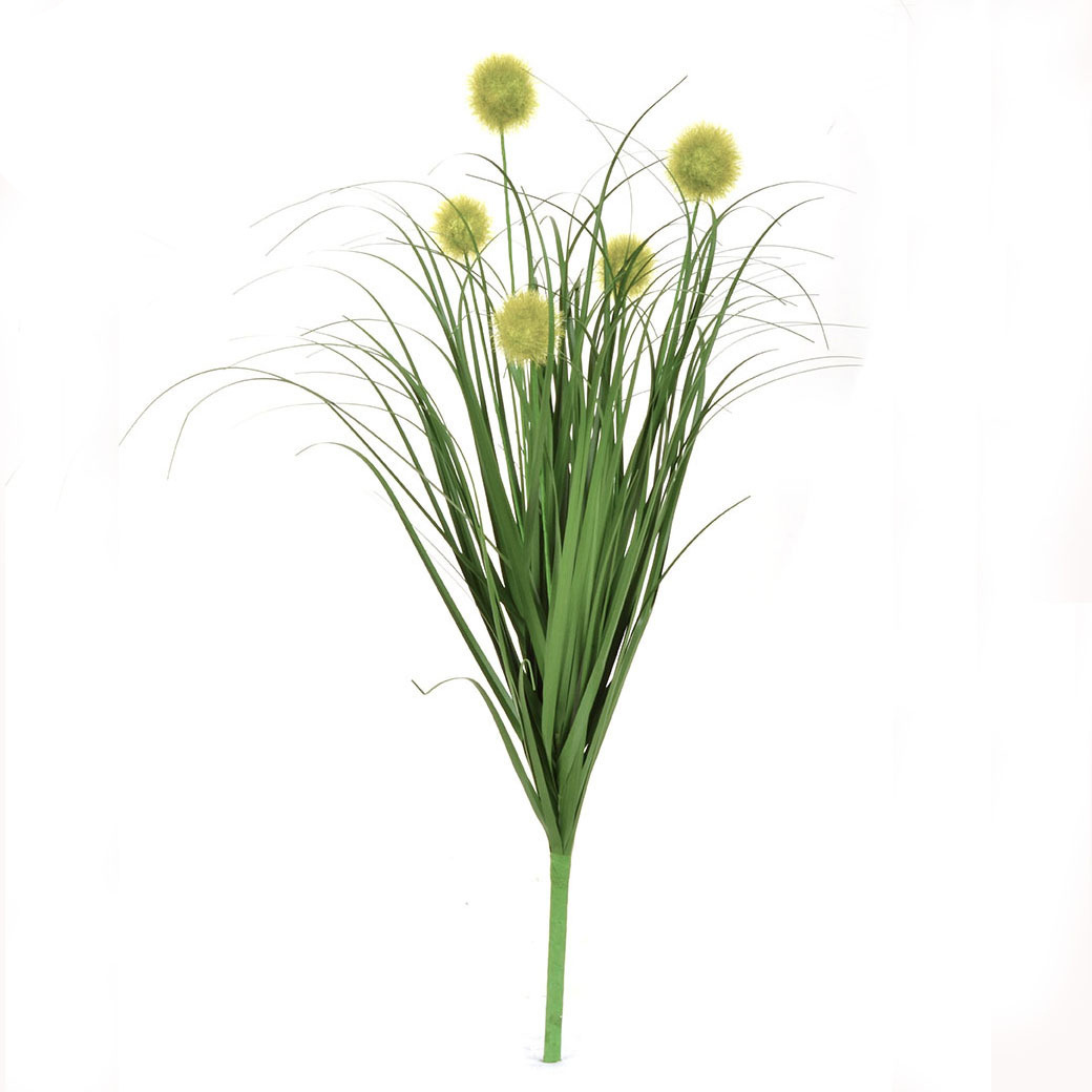 Artificial Plants Onion Grass Greenery PVC Grass Stems Wheat Grass for Indoor Outdoor Home Garden Decor