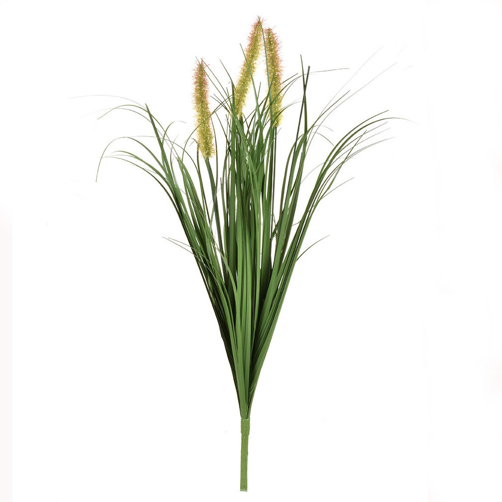 Artificial Plants Onion Grass Greenery PVC Grass Stems Wheat Grass for Indoor Outdoor Home Garden Decor